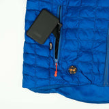 Warming 7.4V Backcountry Heated Jacket Mens Buffalo Blue Medium MWMJ04540323