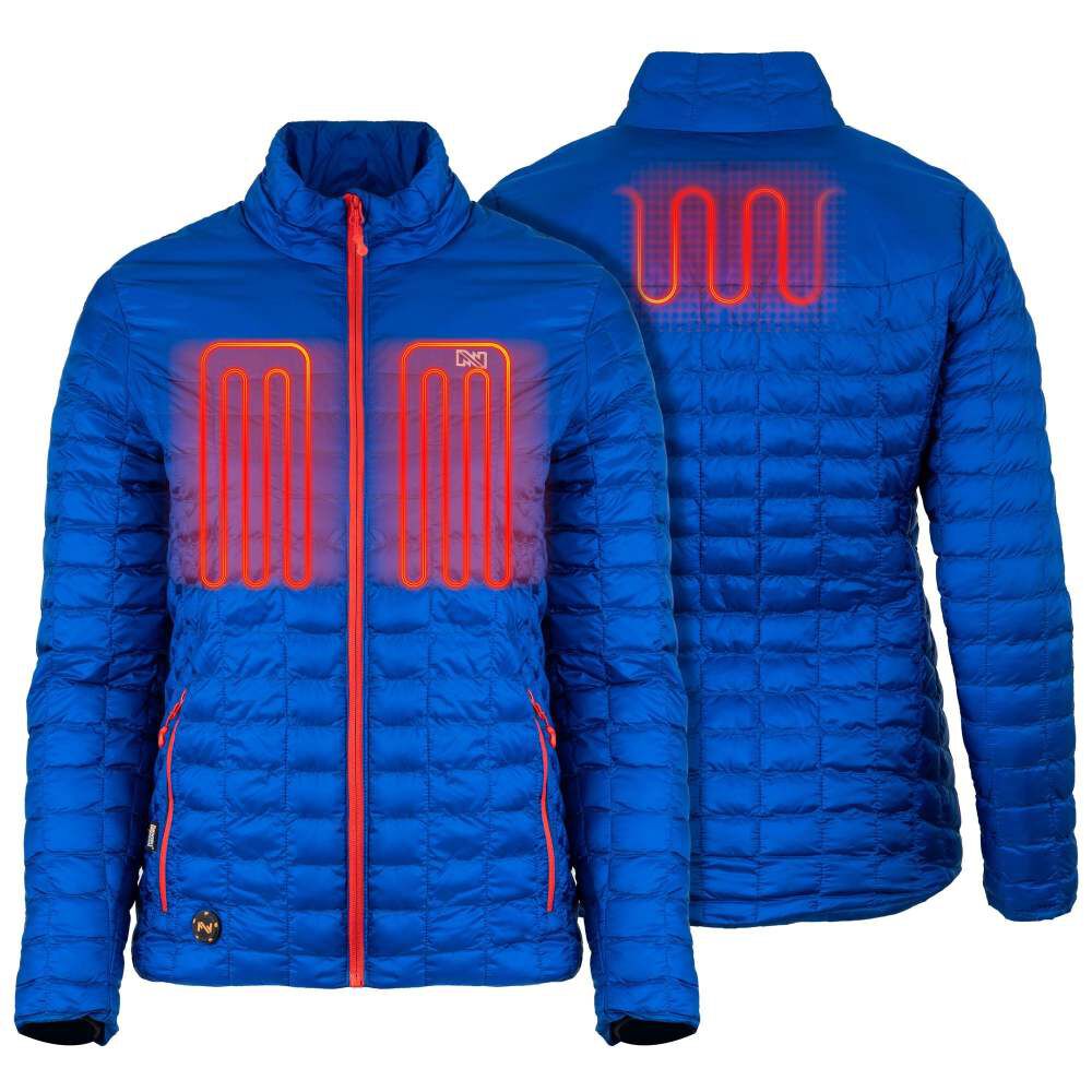 Warming 7.4V Backcountry Heated Jacket Womens Buffalo Blue X-Small MWWJ04540123