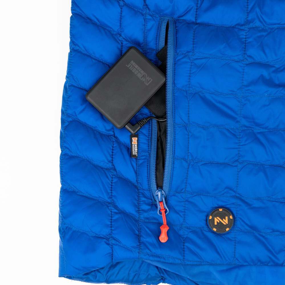 Warming 7.4V Backcountry Heated Vest Mens Buffalo Blue X-Large MWMV04540521