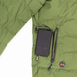 Warming 7.4V Crest Heated Jacket Mens Green Large MWMJ37110422
