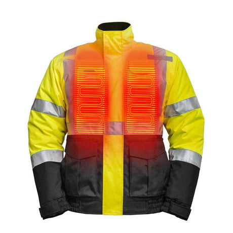 7.4V High-Vis Heated Jacket Mens MWJ19M04-10