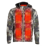 Warming 7.4V KCX Terrain Heated Jacket Mens Camo X-Large MWMJ44450523