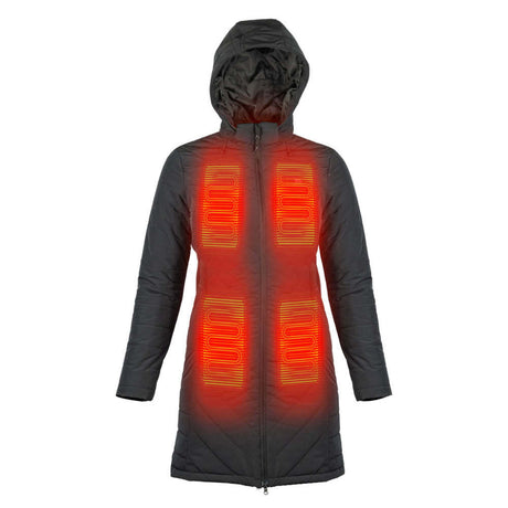 Warming 7.4V Meridian Heated Jacket Womens Black 2X MWWJ38010622