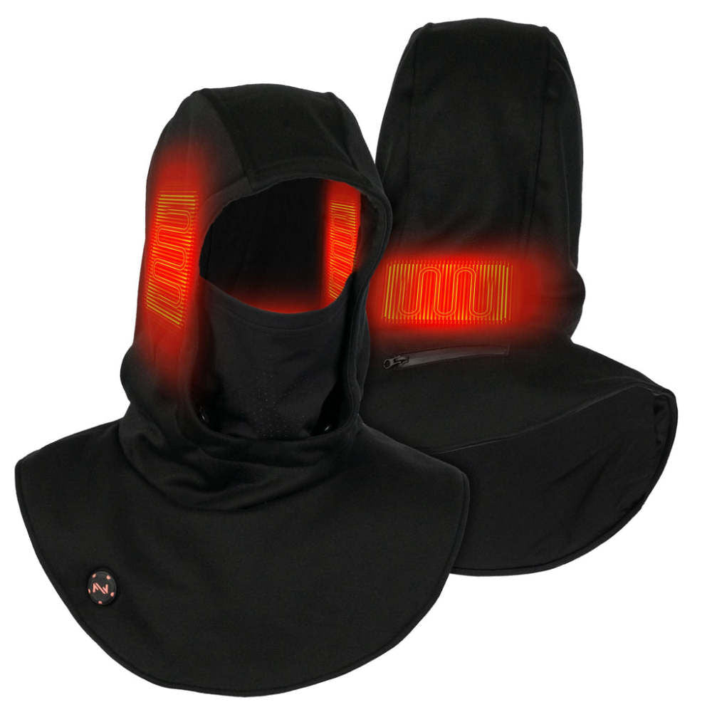 7.4V Unisex Heated Balaclava Black MWUH08010022