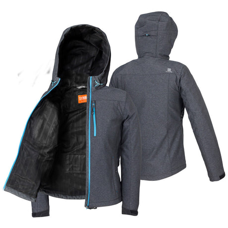 7.4V Adventure Heated Jacket Womens Heather Gray MWWJ10220