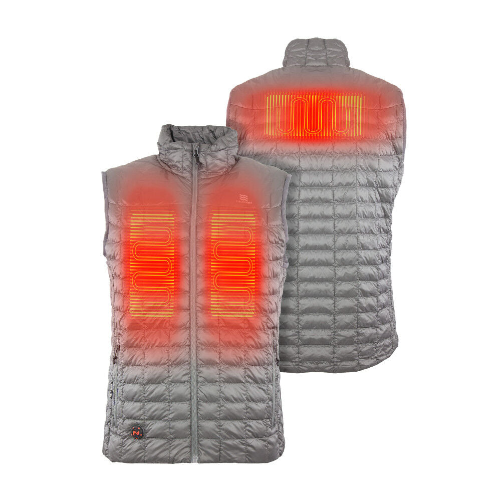 Warming Backcountry Vest Mens 7.4V Slate 2X MWMV04320620