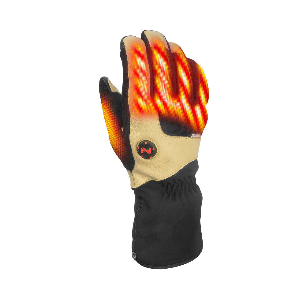 Warming Blacksmith Heated Work Gloves Unisex 7.4 Volt Light Tan XL MWUG10180520