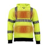 Phase Pullover Hoodie Mens Hi-Vis Yellow MWMJ24100