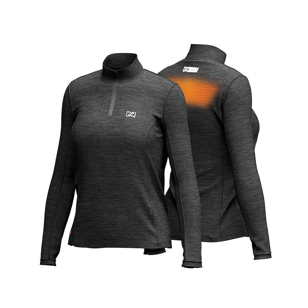 Ion Heated Shirt 7.4 Volt Womens Black XS MWWT13010120