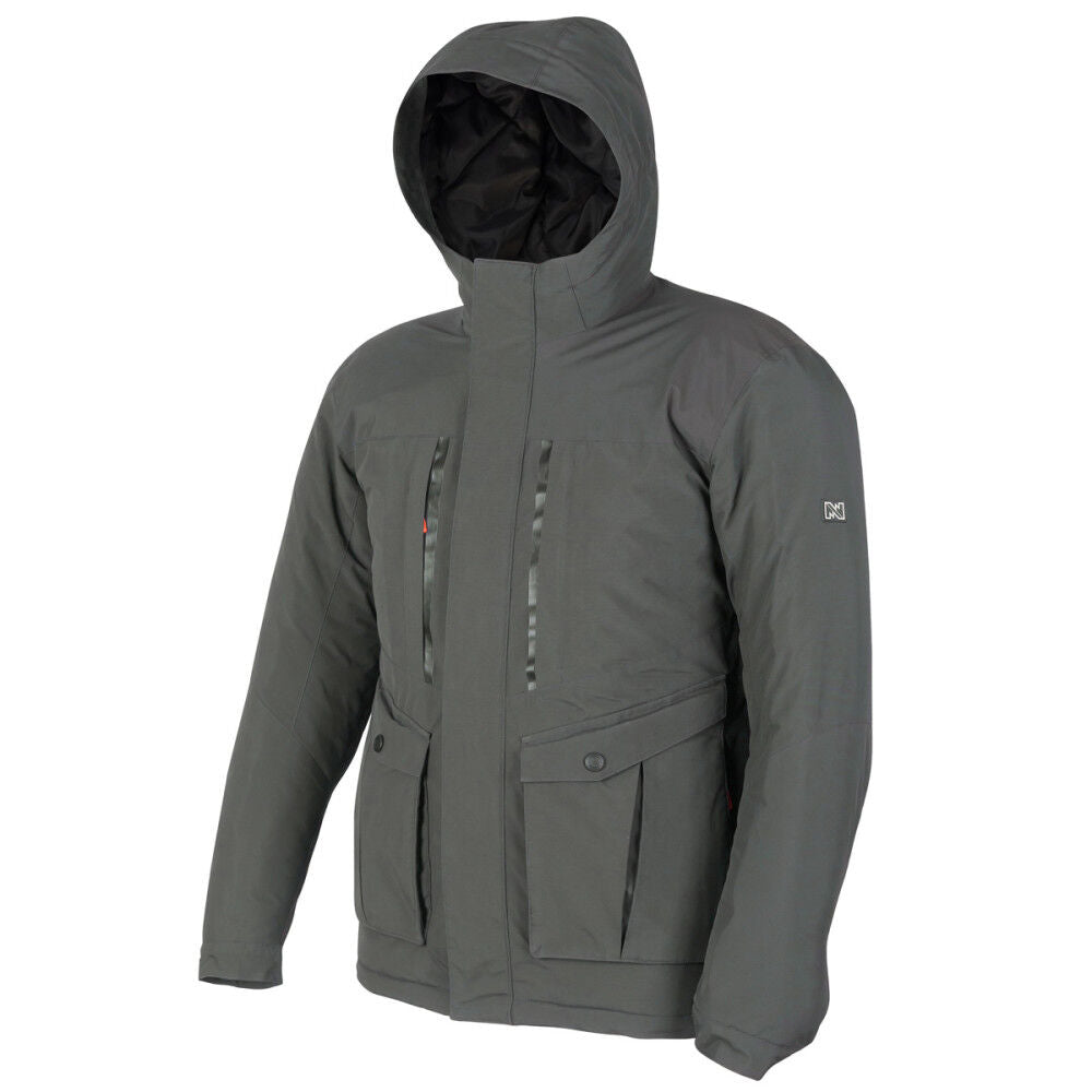Warming Pinnacle Parka Heated Jacket Men's 12 Volt Thyme 2X MWMJ13270620