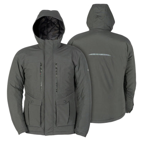 Warming Pinnacle Parka Heated Jacket Men's 12 Volt Thyme 3X MWMJ13270720