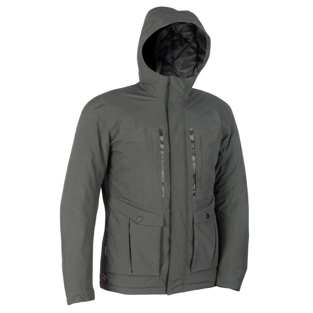 Warming Pinnacle Parka Heated Jacket Men's 12 Volt Thyme Large MWMJ13270420