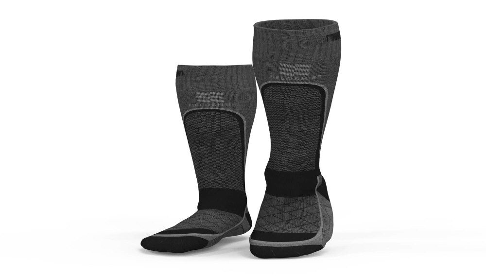 Warming Premium 2.0 Merino Heated Socks Mens 3.7V Black Large MWMS07010421