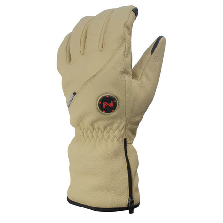 Warming Ranger Heated Work Gloves Unisex 7.4 Volt Light Tan Small MWUG09180220