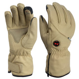 Warming Ranger Heated Work Gloves Unisex 7.4 Volt Light Tan XS MWUG09180120