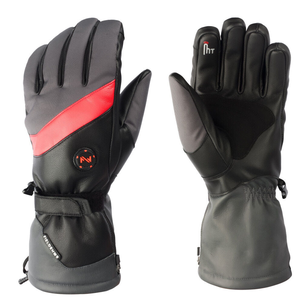 Warming Slope Style Heated Gloves Unisex 7.4 Volt Gray Medium MWUG02240320