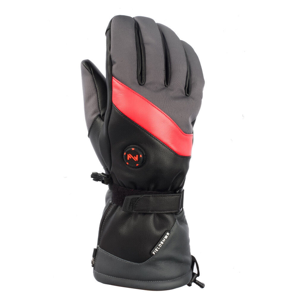 Warming Slope Style Heated Gloves Unisex 7.4 Volt Gray Small MWUG02240220