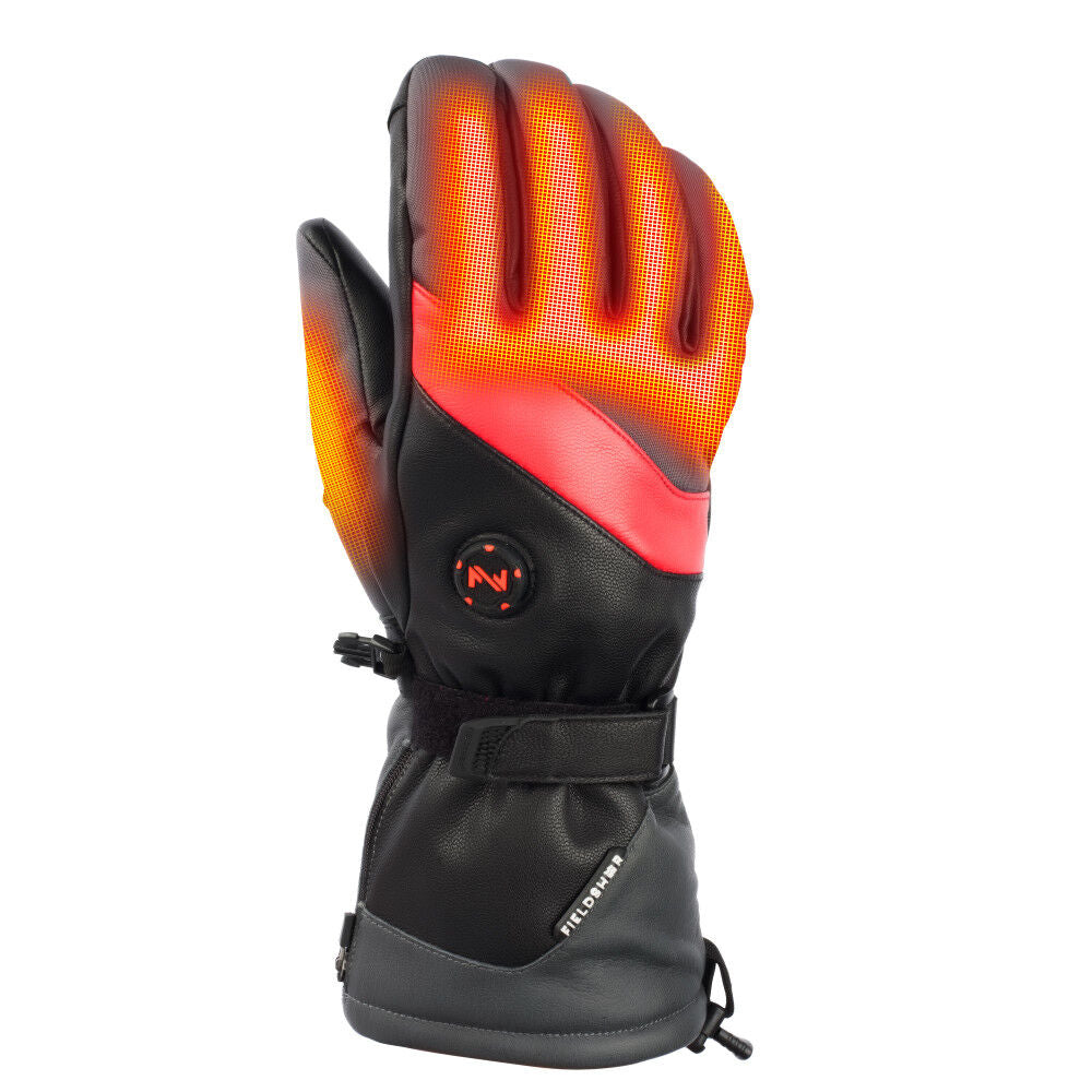 Warming Slope Style Heated Gloves Unisex 7.4 Volt Gray Small MWUG02240220