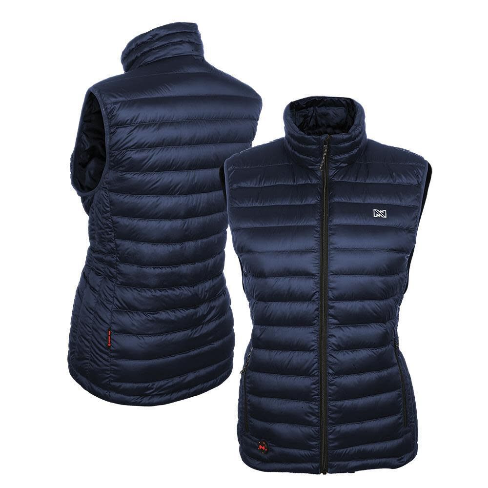 12V Summit Heated Vest Womens Navy MWJ19W02-06