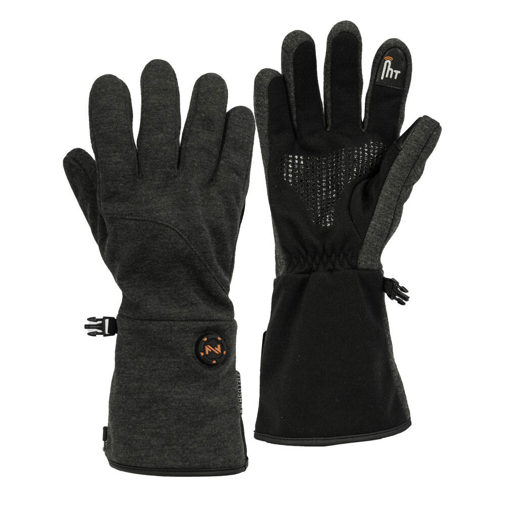 Warming Thermal Heated Gloves Unisex 7.4V Black Large MWUG20010421