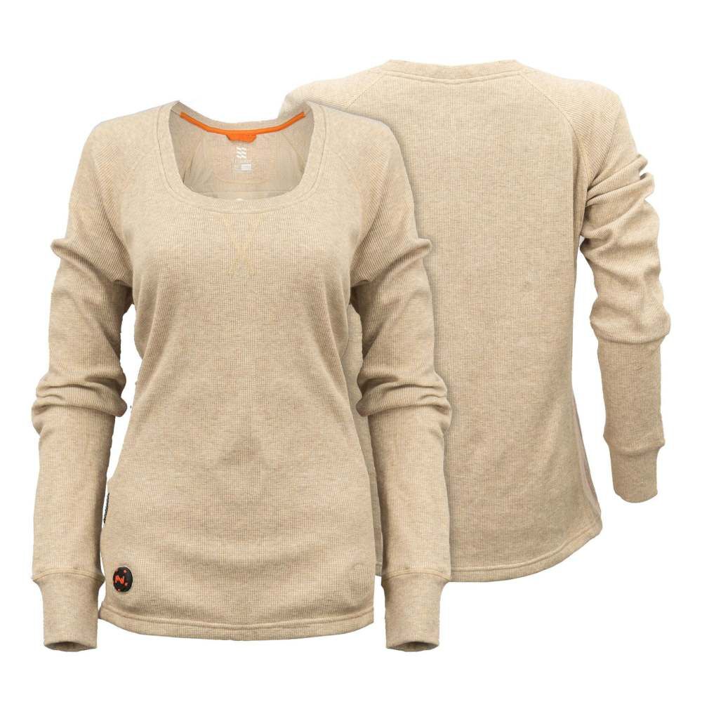 Thermick 2.0 Baselayer Shirt Womens Tan XS MWWT27180122