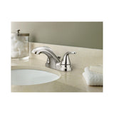 Adler Bathroom Faucet 4in Centerset 2 Handle Chrome LowArc 84603