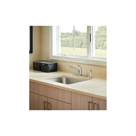 Adler Kitchen Faucet with Side Spray Chrome 1 Handle 87604