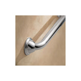 Home Care Chrome Steel 16in Designer Elite Grab Bar LR8716D2CH