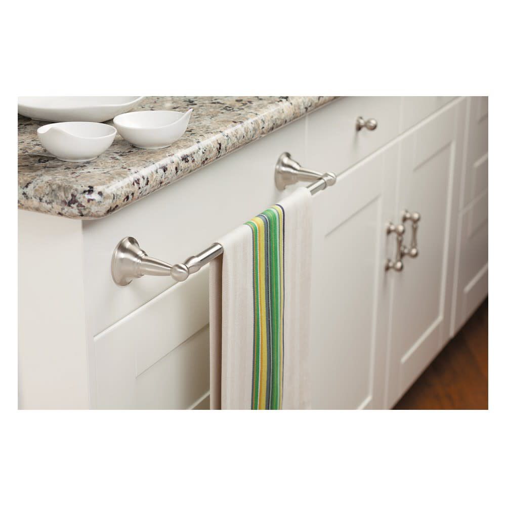 Sage Towel Bar Brushed Nickel Brass 24in DN6824BN