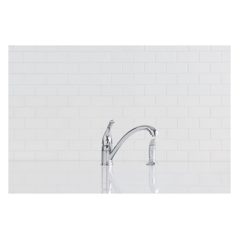 Torrance Kitchen Faucet Chrome 1 Handle Low Arc CA87480