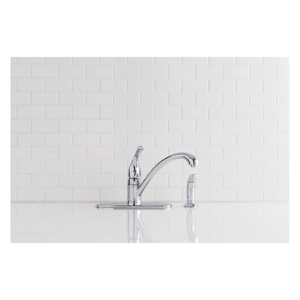 Torrance Kitchen Faucet Chrome 1 Handle Low Arc CA87480