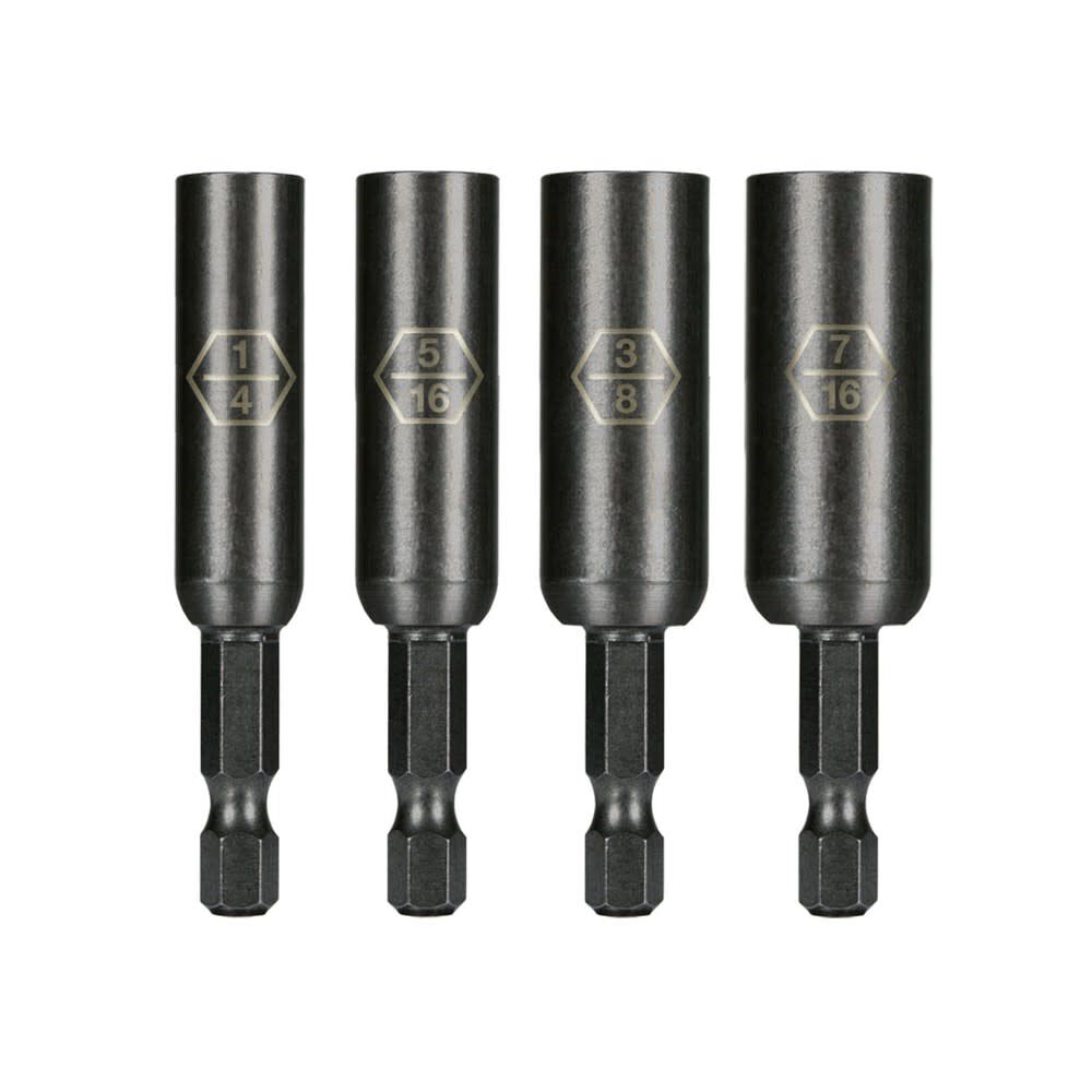 4 Piece Extended Magnetic Nut Driver Set MB-66144