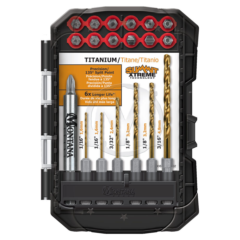 Titanium Coated Drill & Drive Set 20pc MB-64855