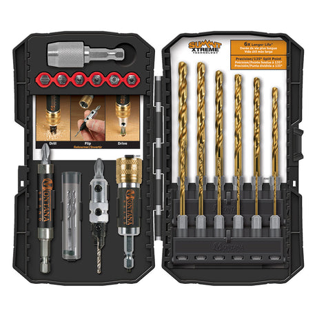 Titanium Coated Wood/Metal Drill & Drive Set 28pc MB-63126