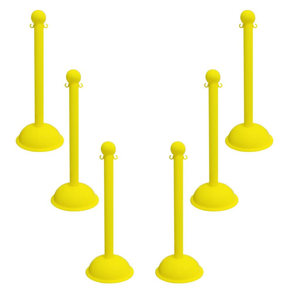 3in Plastic Stanchions - 6 pack 99902-6