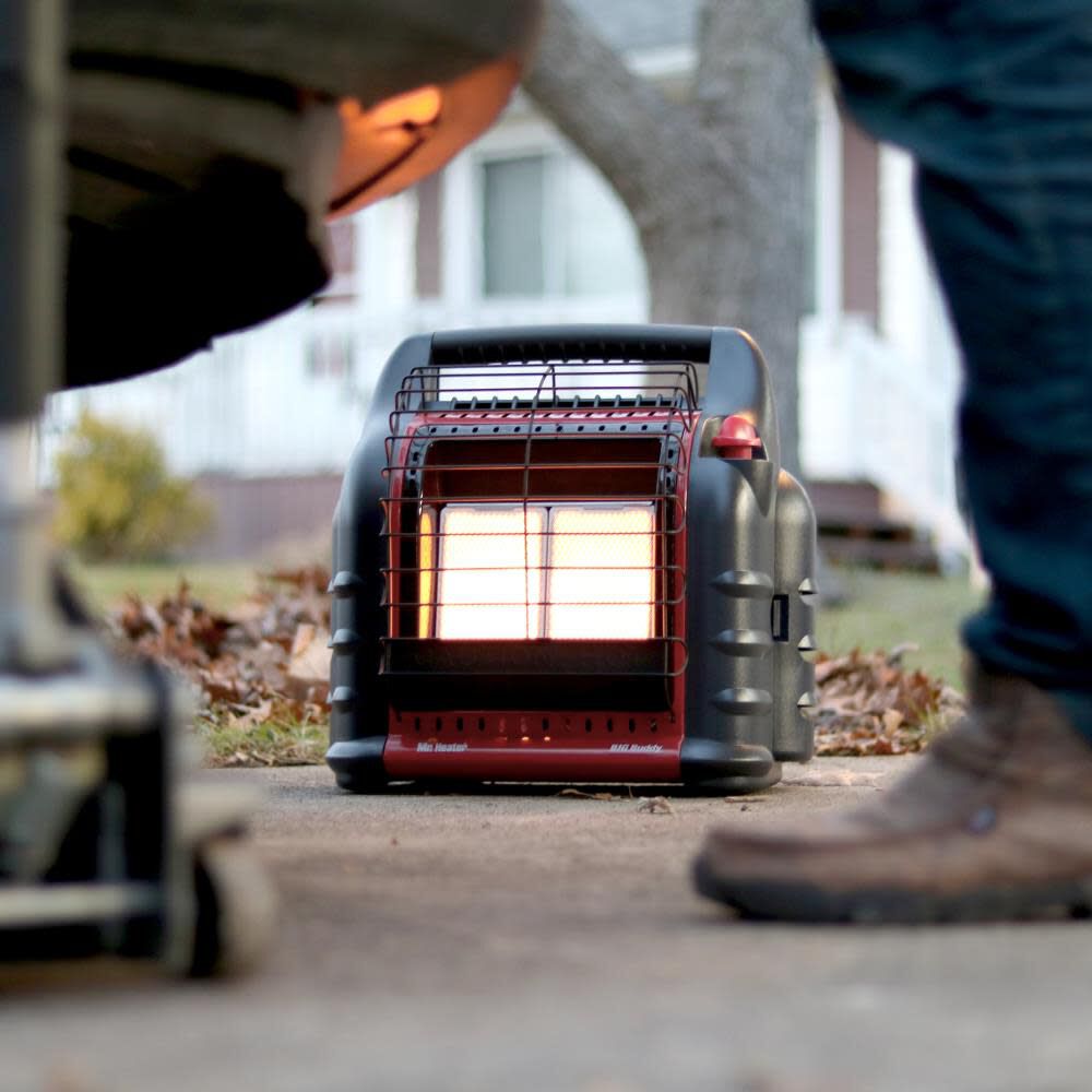 18000 BTU Big Buddy Portable Propane Heater - Canada/Massachusetts Approved F274806