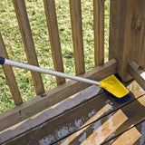 Longarm Telewash Deck Scrub Brush and Flow-Thru Pole 8689