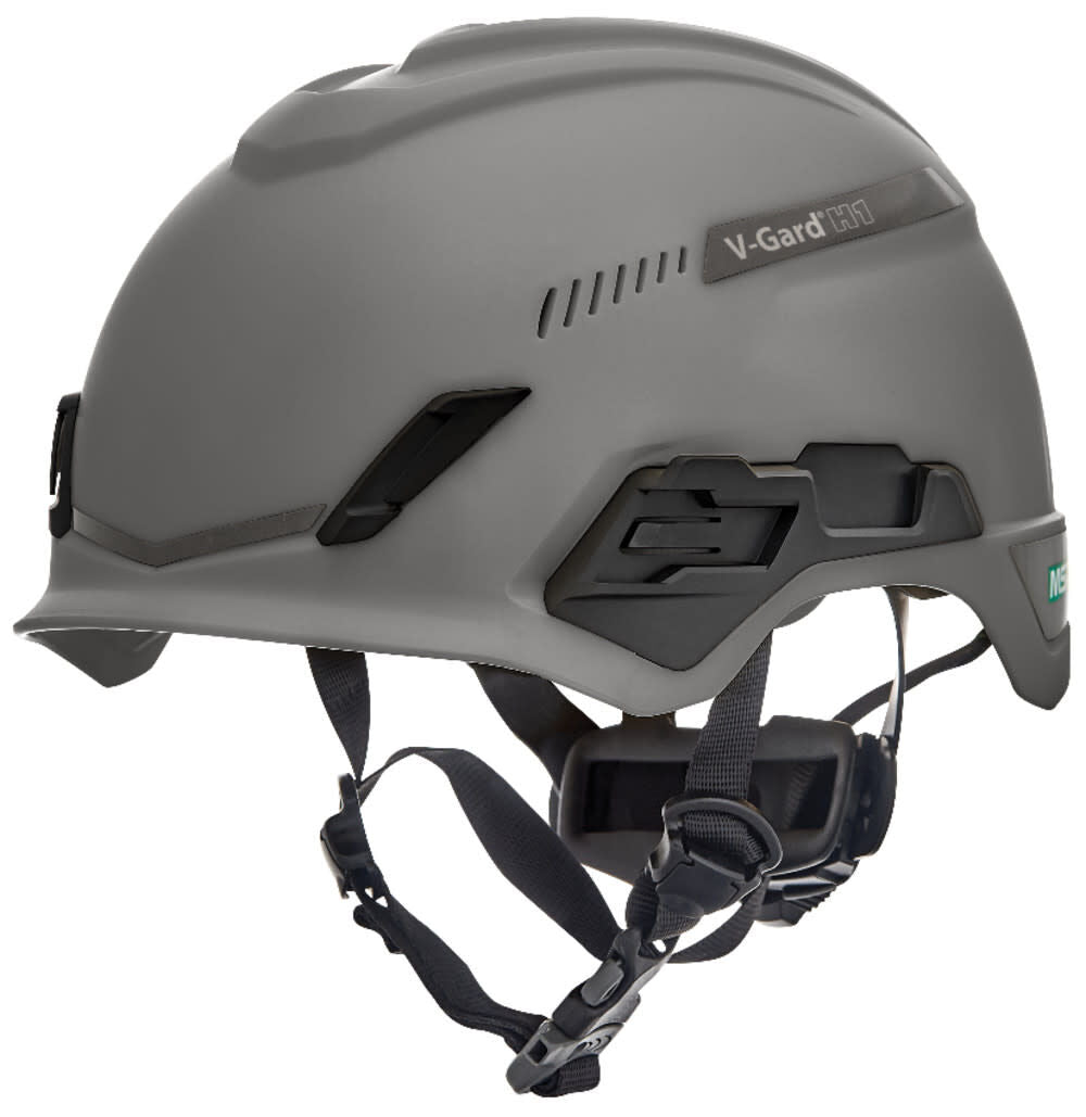 V Gard H1 Safety Helmet Trivent Gray Fas Trac III Pivot 10204346