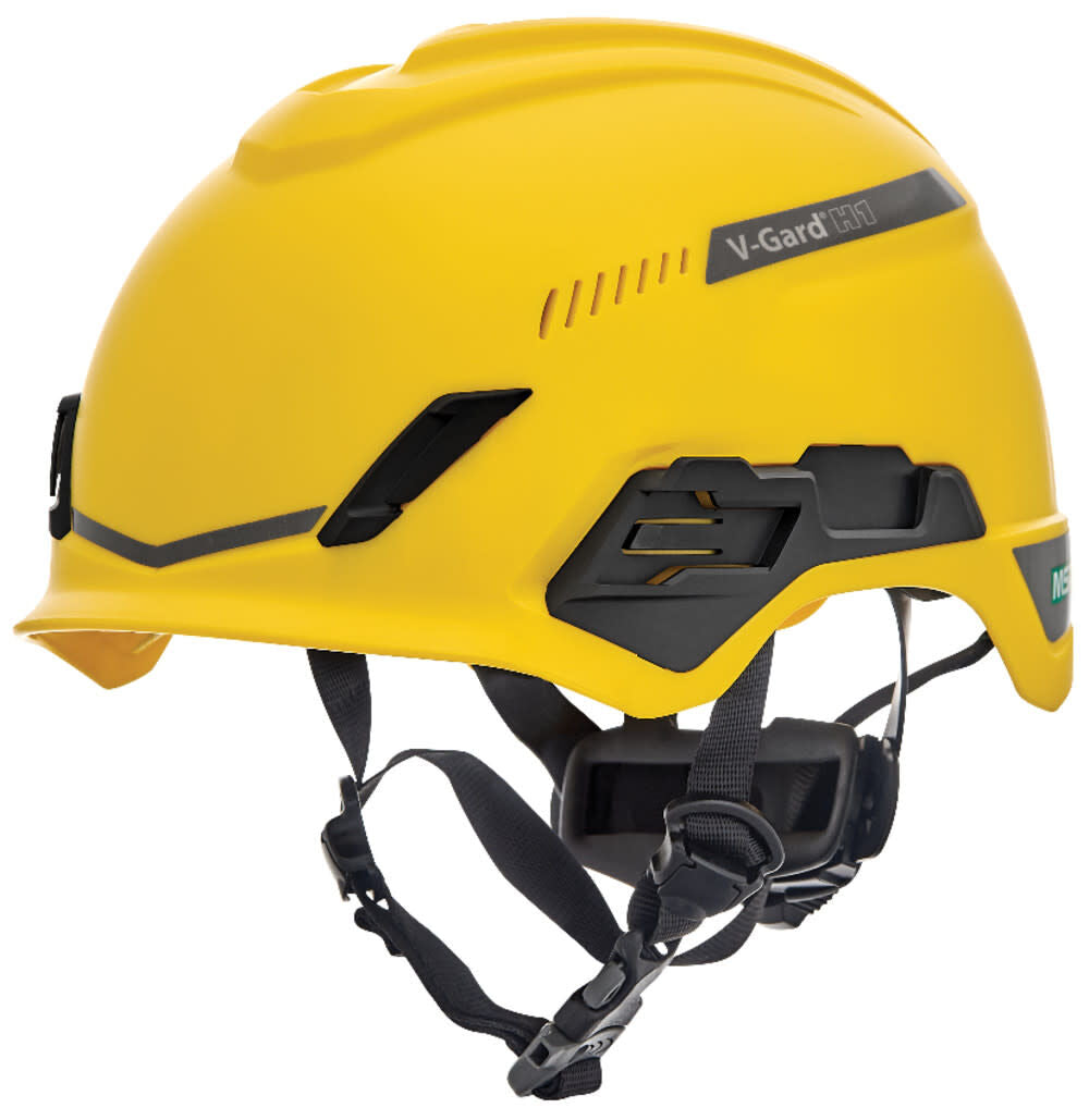 V Gard H1 Safety Helmet Trivent Yellow Fas Trac III Pivot 10194787