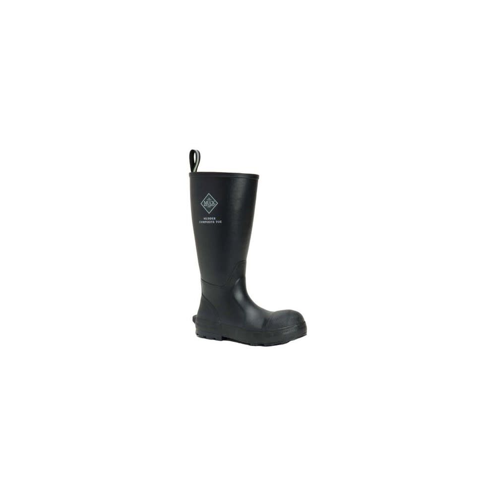 Boots Black Size 6 Mens Mudder Tall Comp Toe Boot MUD000C M 060