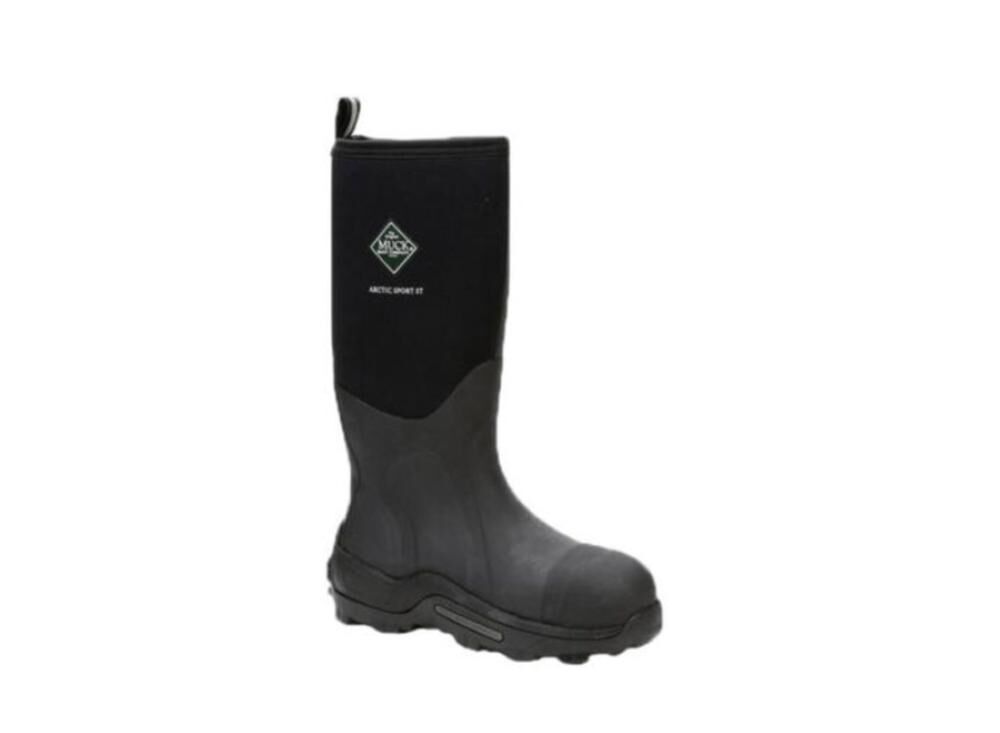 Mens Arctic Sport Steel Toe Tall Boots Black ASP-STL-BL