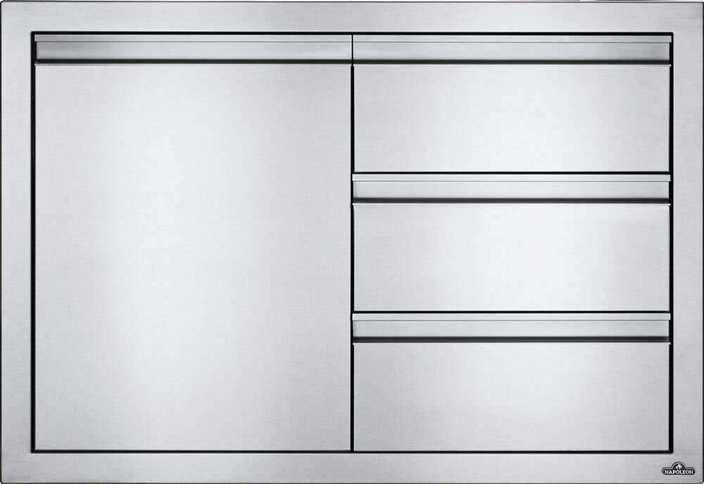 36in X 24in Single Door & Triple Drawer Combo BI-3624-1D3DR