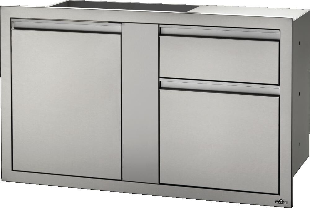 42in X 24in Large Door & Waste Bin Drawer BI-4224-1D1W