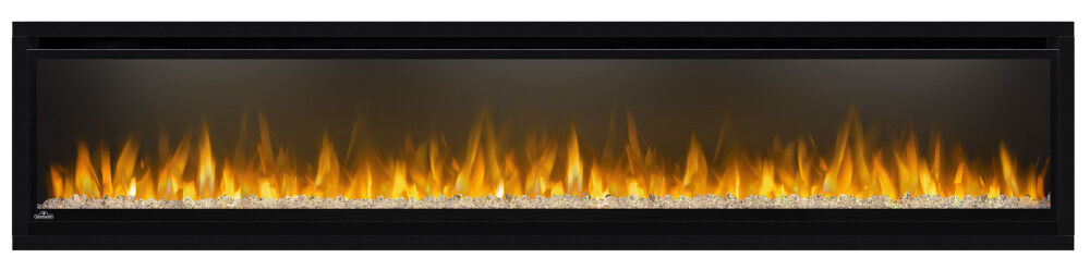 Alluravision 74 Deep Depth Electric Fireplace NEFL74CHD-1