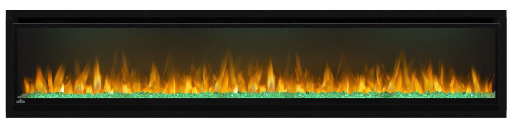 Alluravision 74 Deep Depth Electric Fireplace NEFL74CHD-1