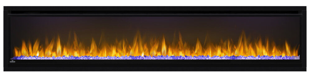 Alluravision 74 Deep Depth Electric Fireplace NEFL74CHD-1