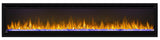 Alluravision 74 Deep Depth Electric Fireplace NEFL74CHD-1