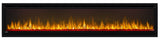 Alluravision 74 Deep Depth Electric Fireplace NEFL74CHD-1