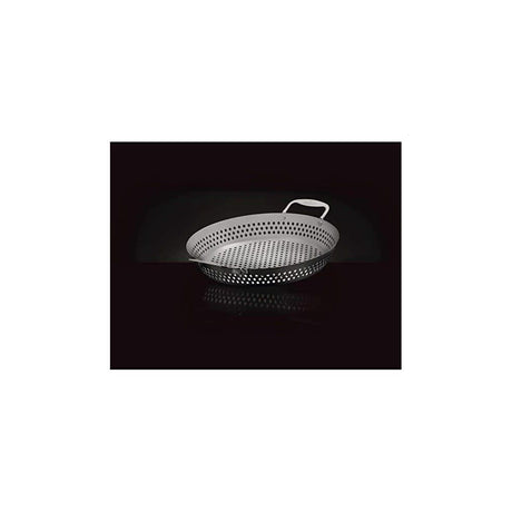 Perforated Grilling Wok Stainless Steel 56027