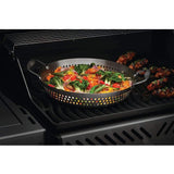 Perforated Grilling Wok Stainless Steel 56027